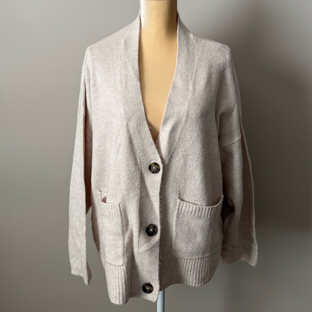 Dunnes Women's Cream Cardigan Sweater